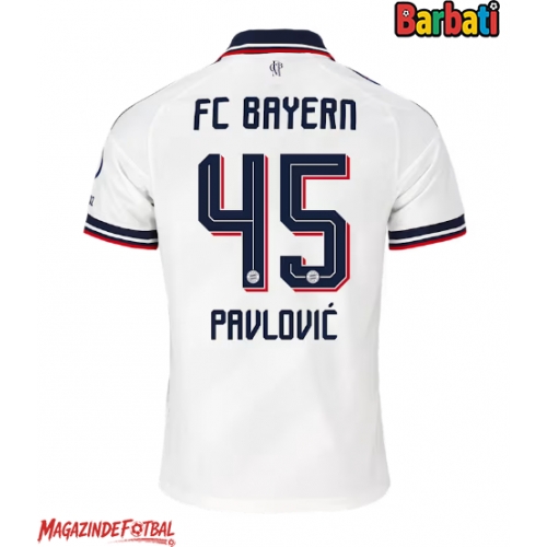 Bayern Munich Aleksandar Pavlovic #45 Tricou Fotbal Replică 2026-27 Barbati Deplasare Bayern Munich Aleksandar Pavlovic #45 Tricou Fotbal Replică 2026-27 Barbati Deplasare